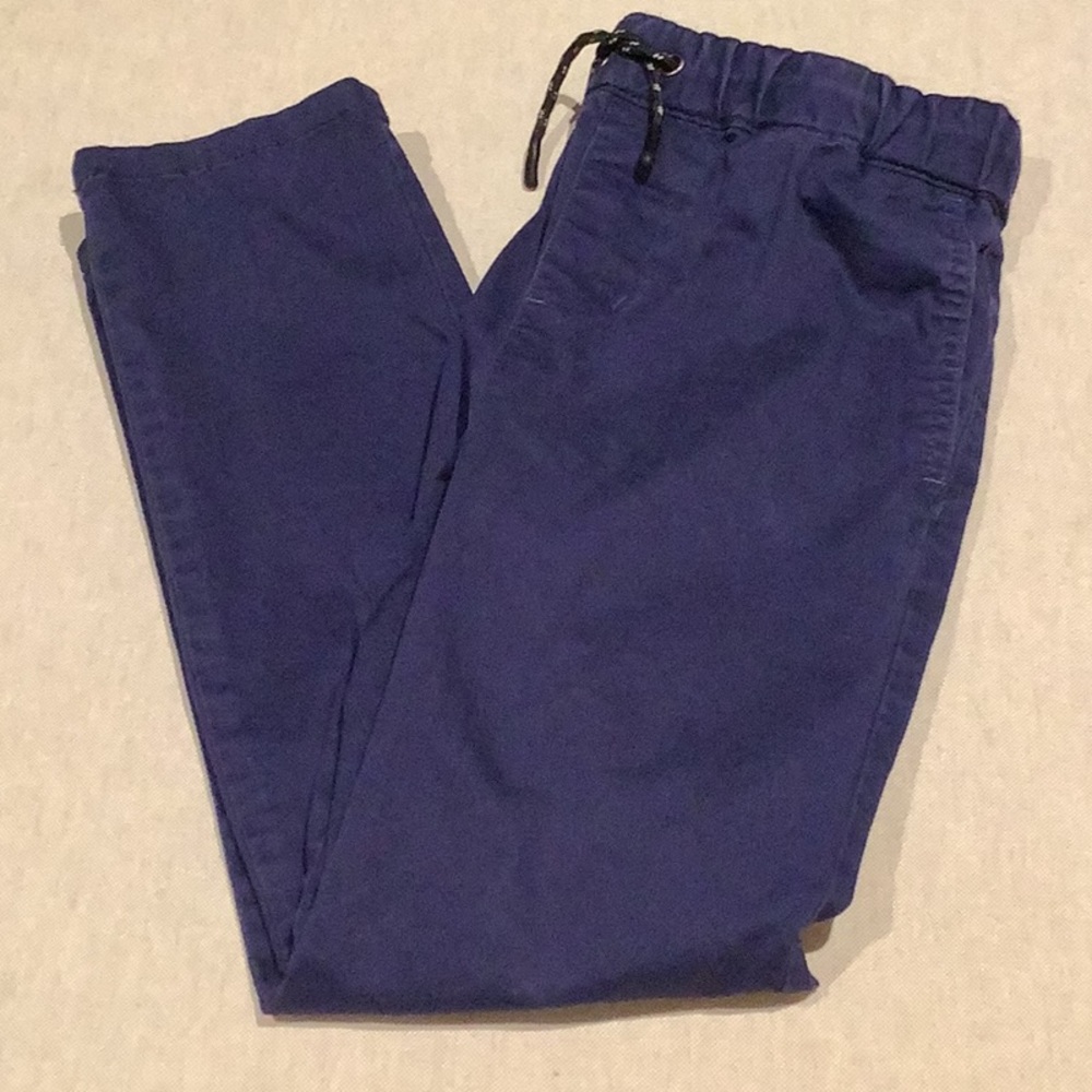 Rockets of Awesome: Pull-on PANTS - Midnight Blue - Boys Size 7 - 98% Cotton
